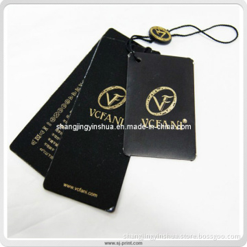 Rectangle Scarf Paper Hang Tag with Ribbon